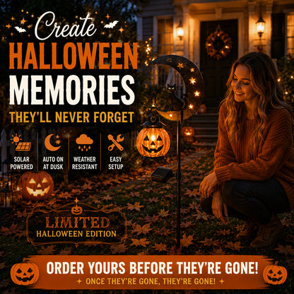 🎃 Pumpkin Moon Garden Stake Light (📦Buy 2 Free Shipping)