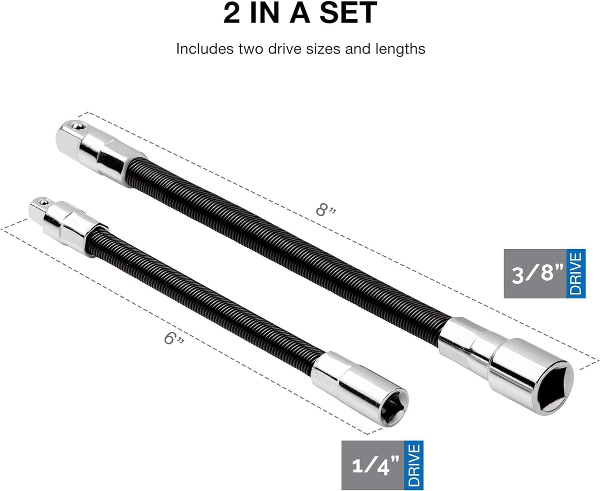 ⚙️Flexible Socket Extension Bars (2-Piece Set)