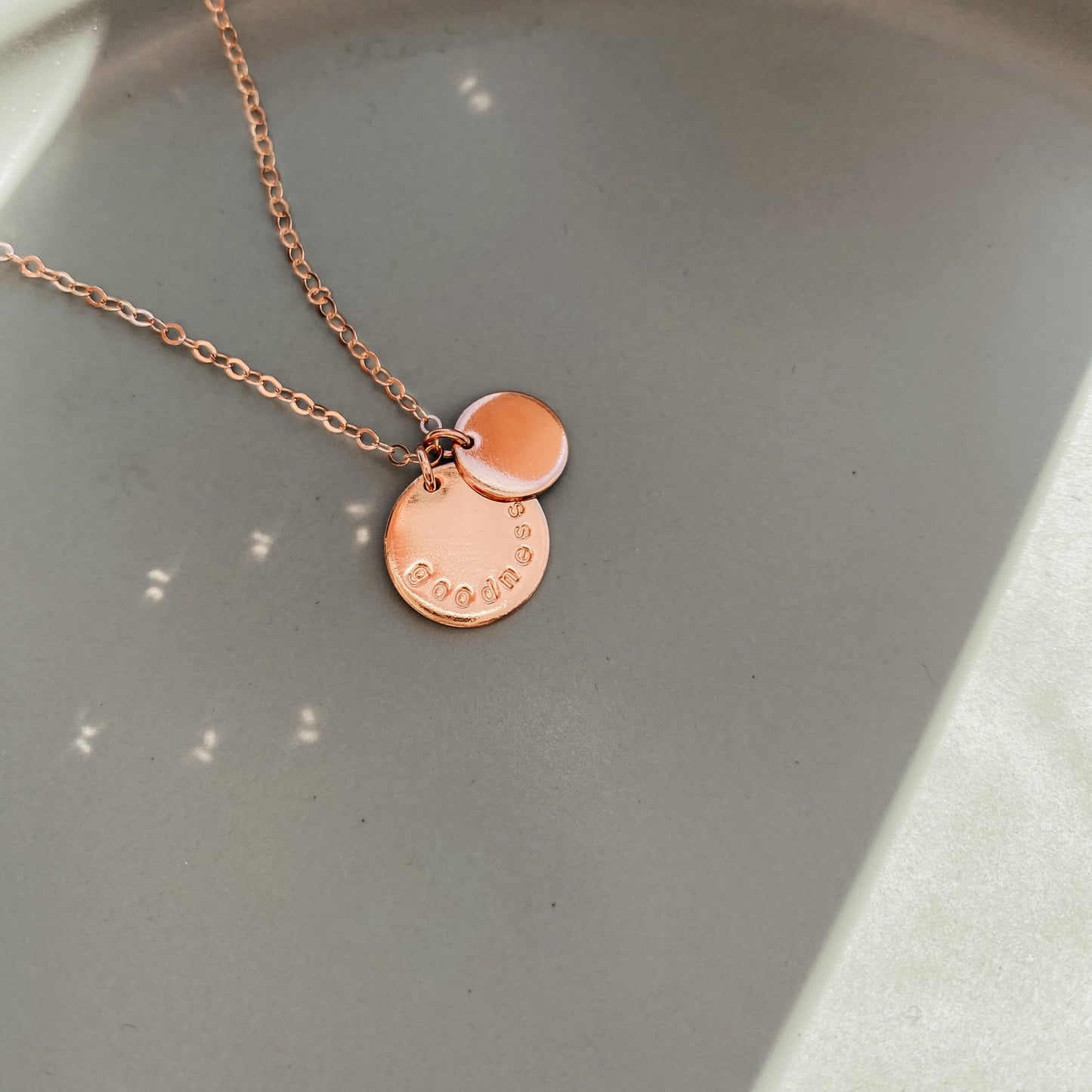 Medium & Small Pendant Necklace