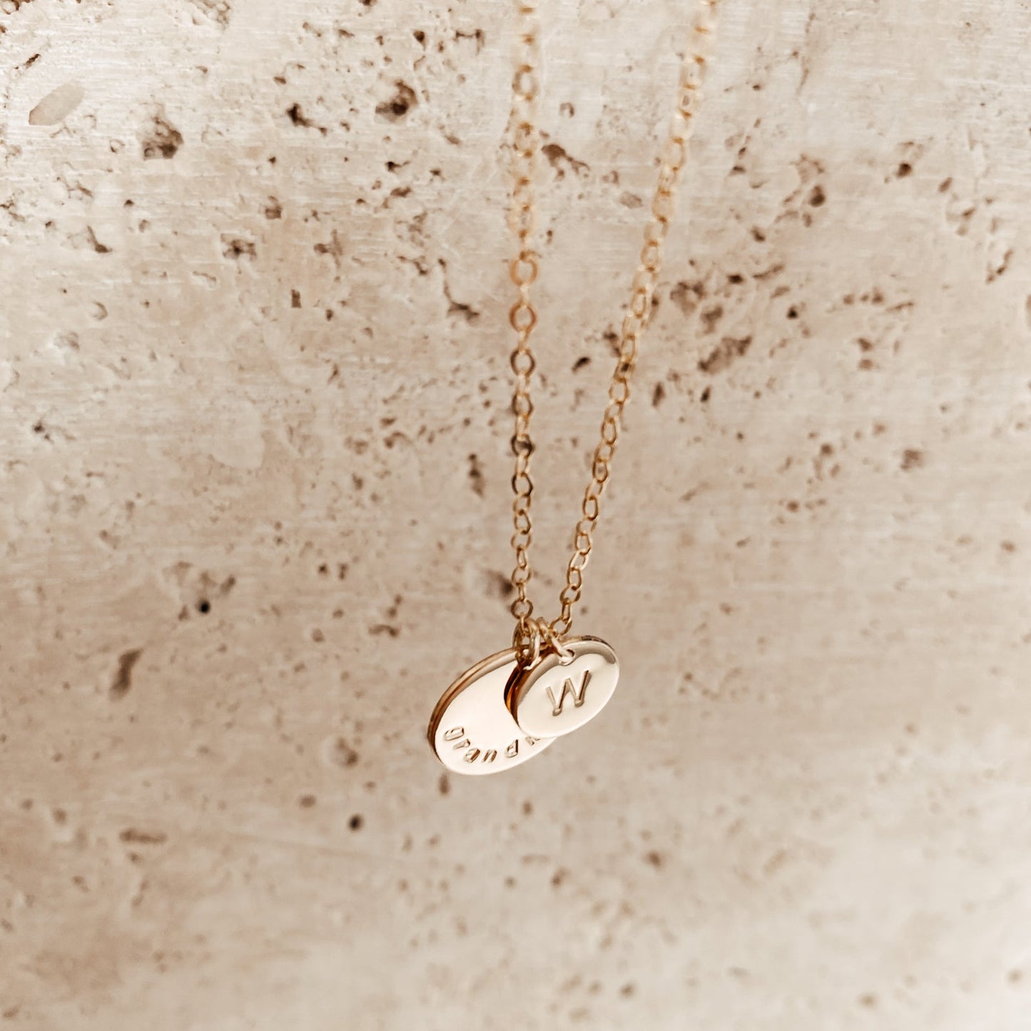 Medium & Small Pendant Necklace