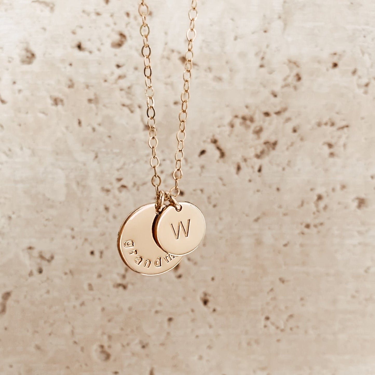 Medium & Small Pendant Necklace