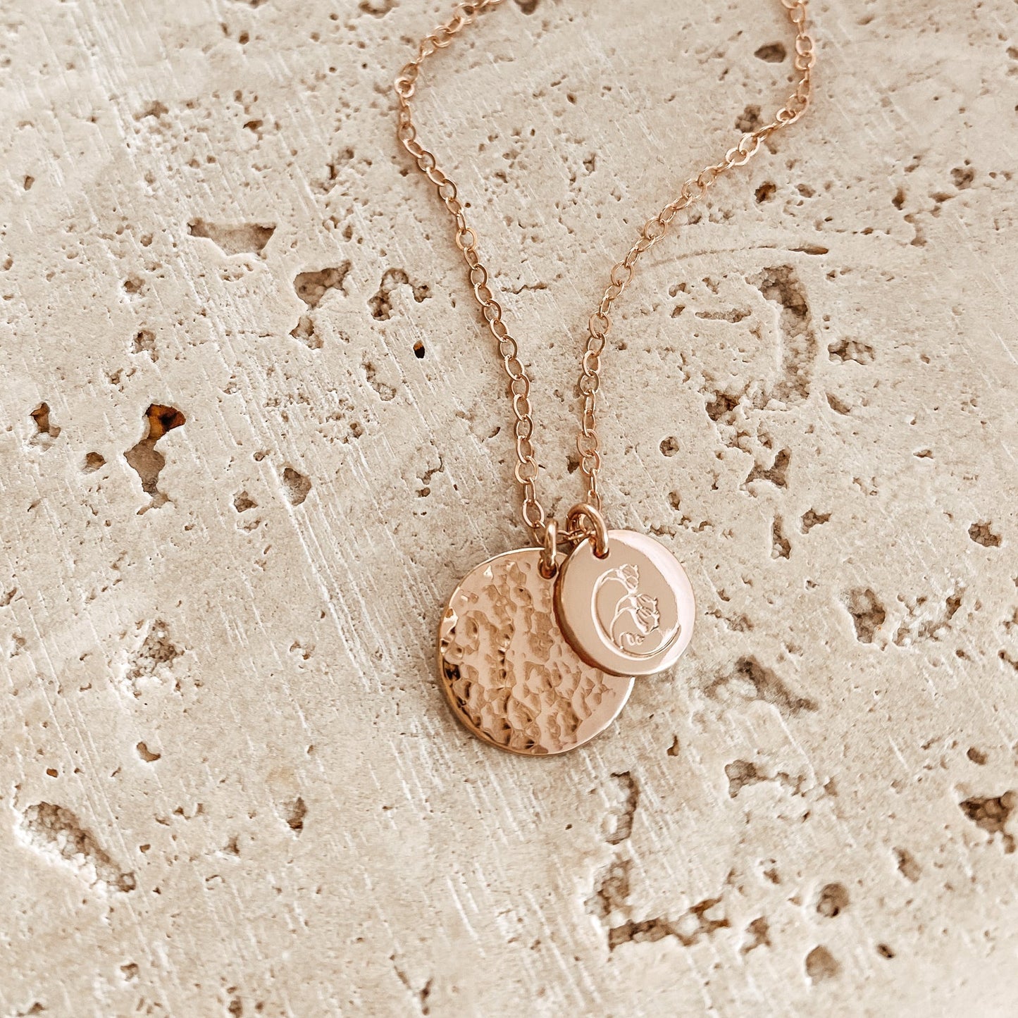 Medium & Small Pendant Necklace