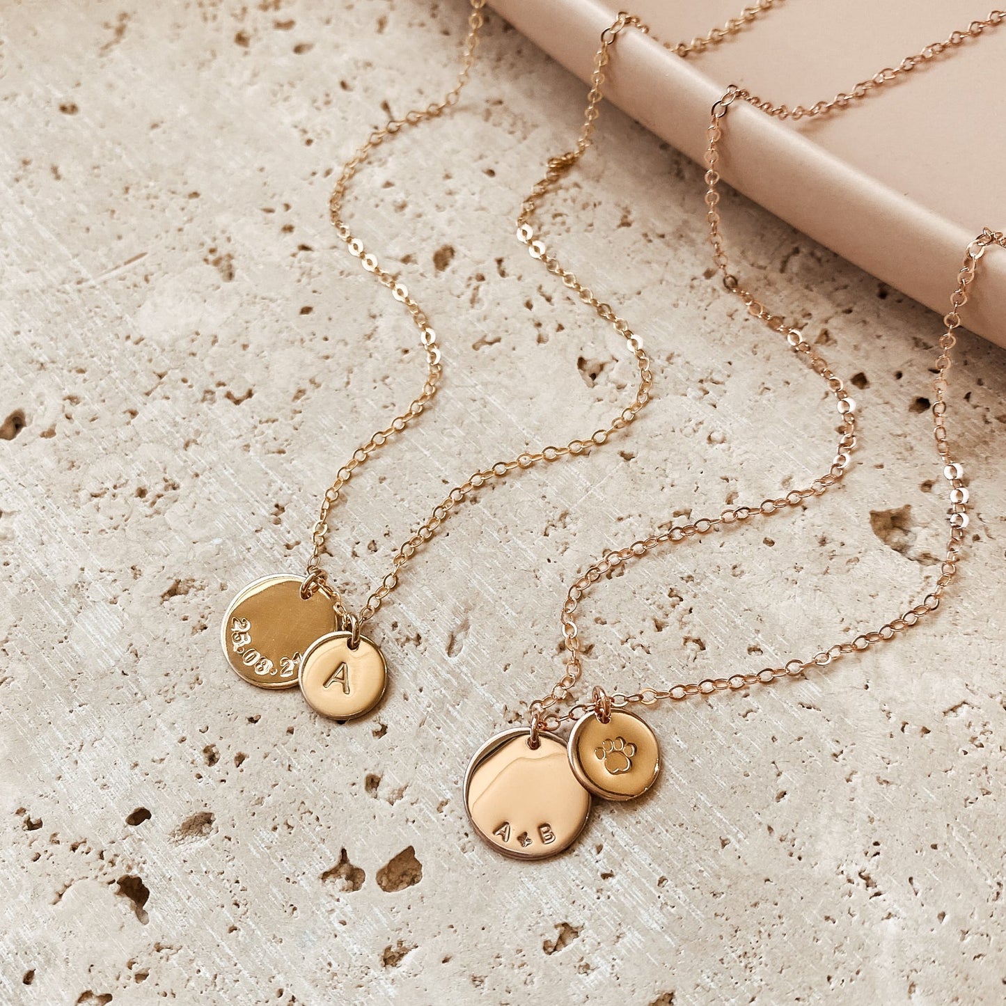 Medium & Small Pendant Necklace