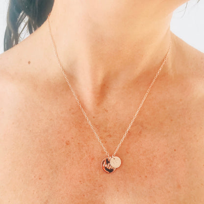Medium & Small Pendant Necklace