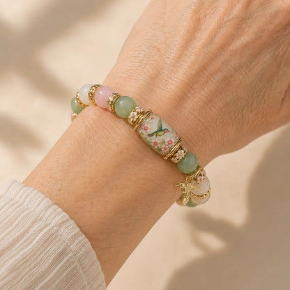 🌿 Love, Peace & Spring Blessings 💖 | 2026 Limited Edition Bracelet - With Gift Box - 10 In Stock