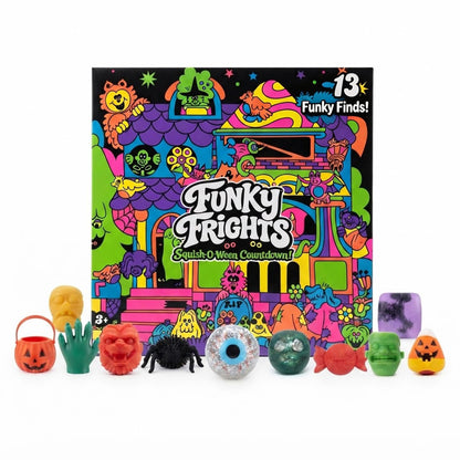 🎃Funky Frights Halloween Stress-Relief Advent Calendar – 13 Nights of Spooky Surprises