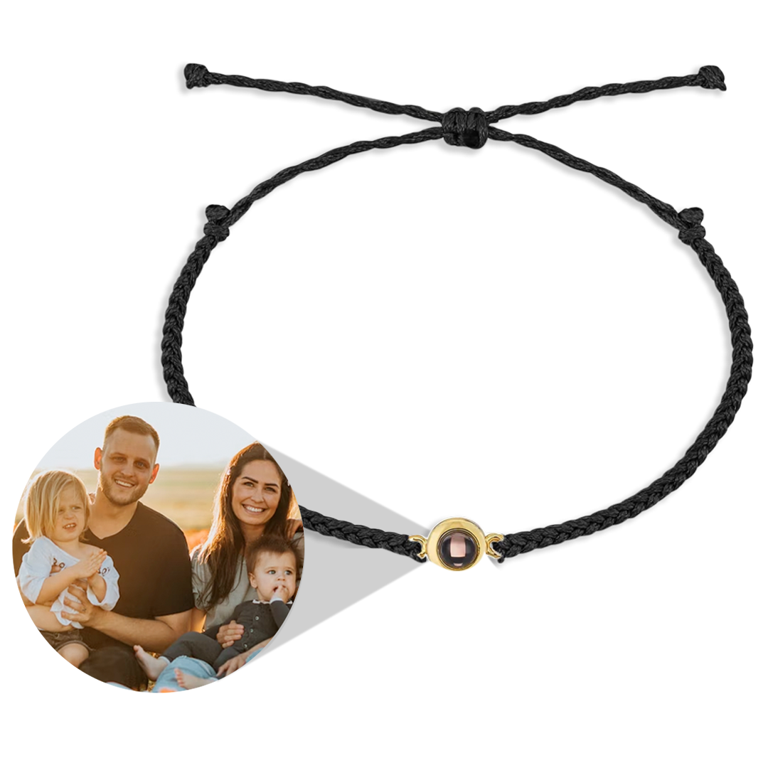 Personalized Adjustable Photo Bracelet