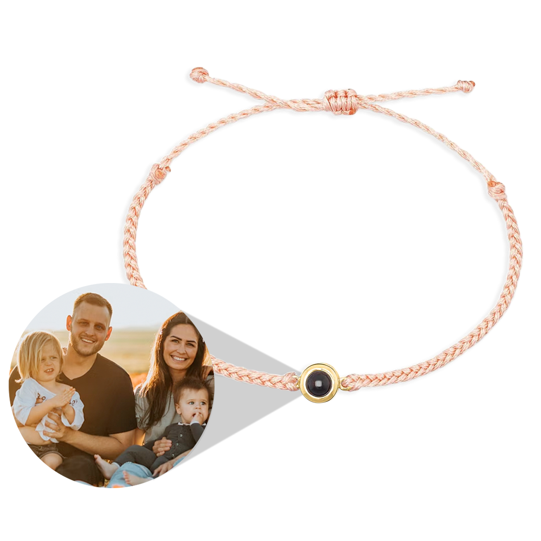 Personalized Adjustable Photo Bracelet