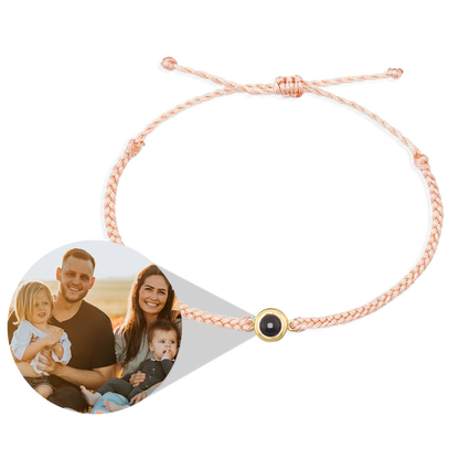 Personalized Adjustable Photo Bracelet
