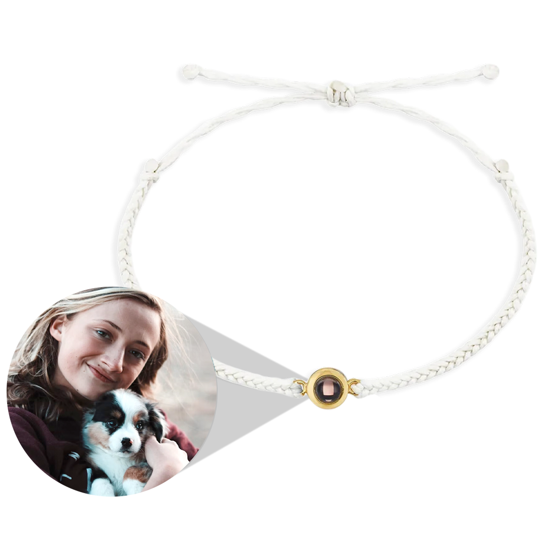 Personalized Adjustable Photo Bracelet