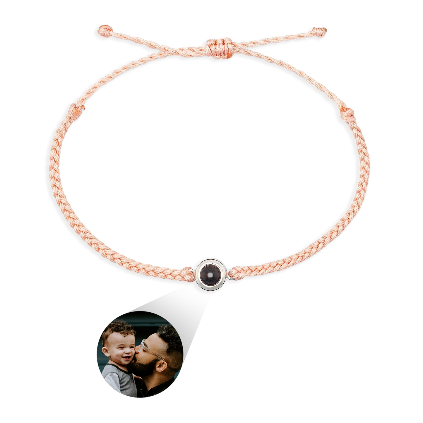 Personalized Adjustable Photo Bracelet