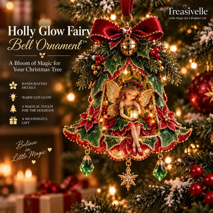 🧚‍♀️✨ Enchanted Fairy Bell Christmas Ornament