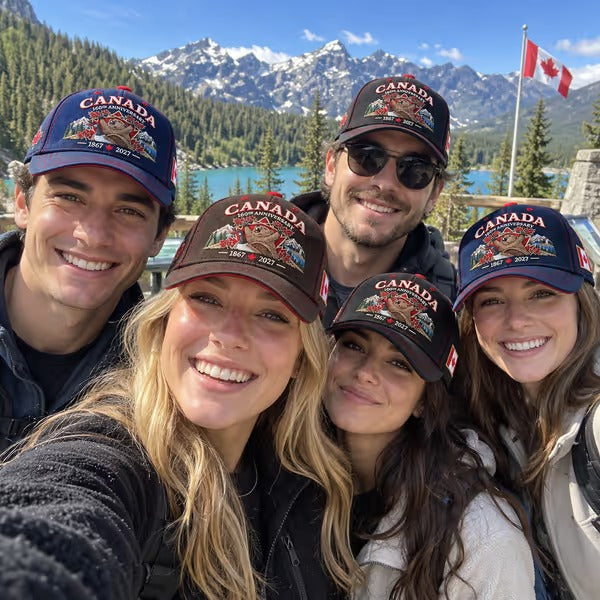 🍁Canada 160th Anniversary 1867–2027 – Premium Embroidered Heritage Cap 100% Cotton