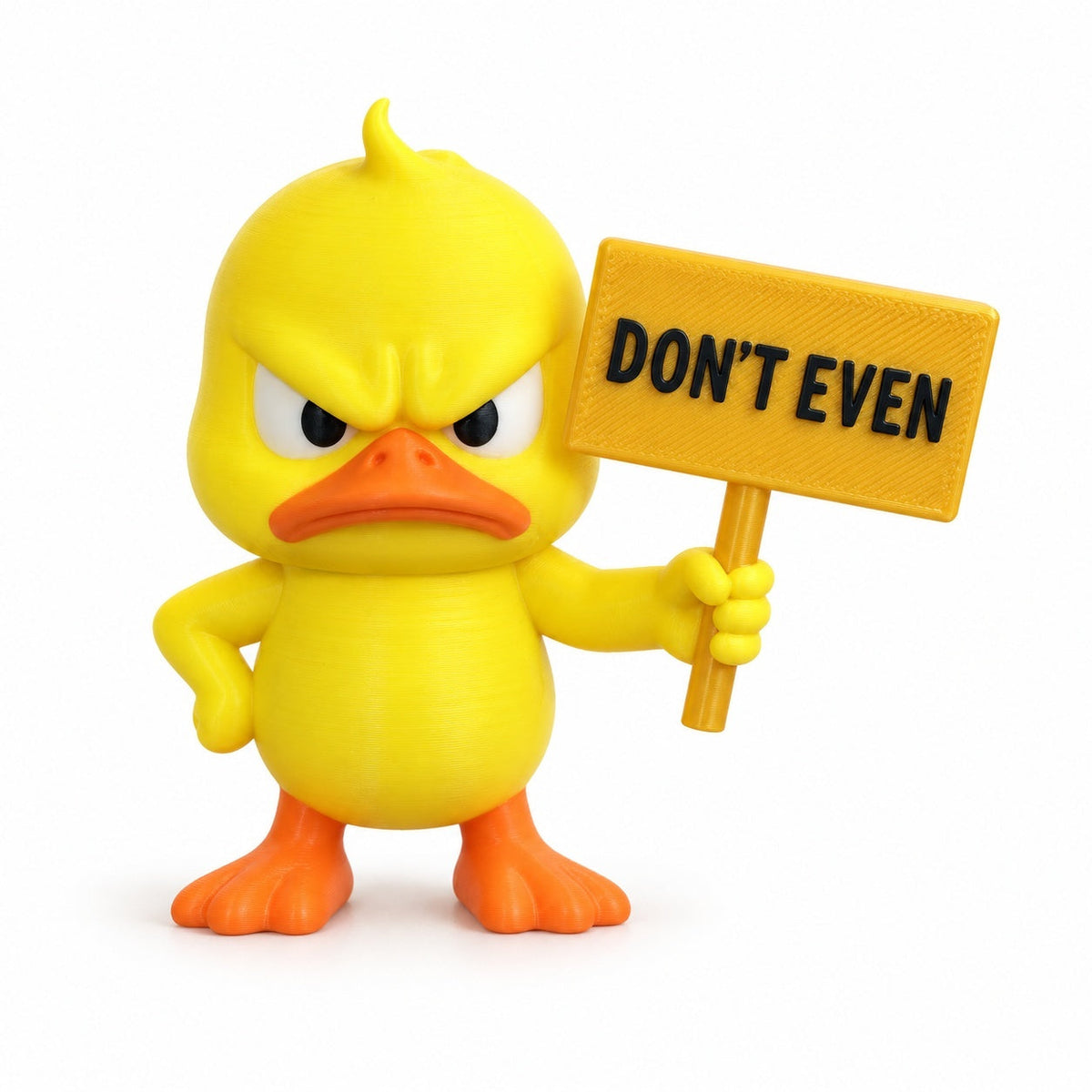 Bad Mood Duck Desk Figurine Collection