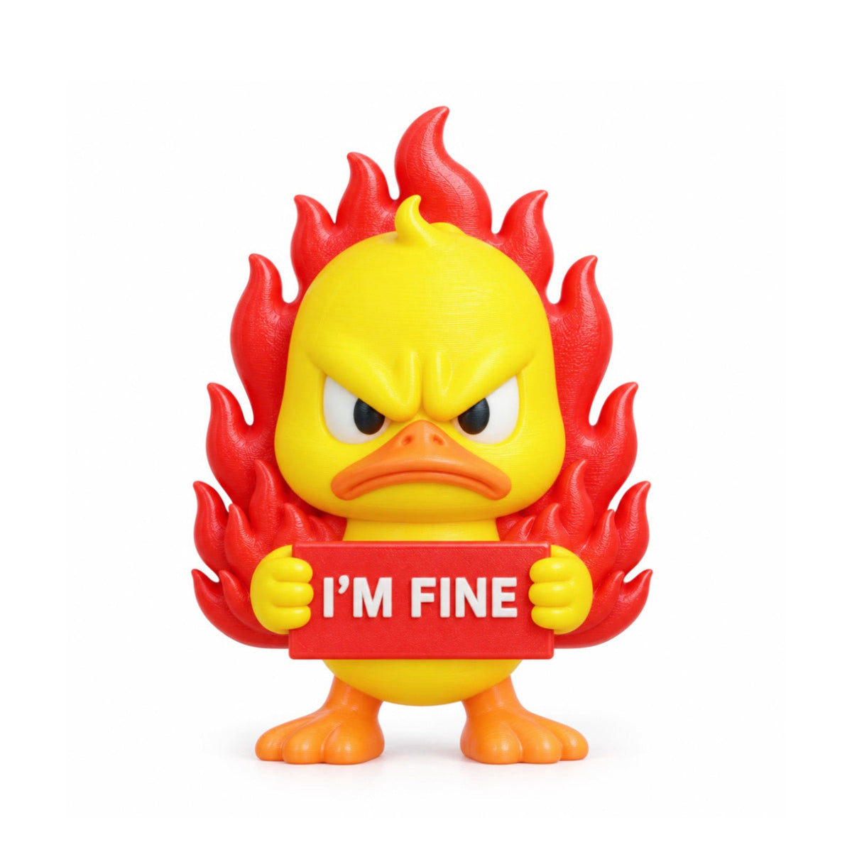 Bad Mood Duck Desk Figurine Collection