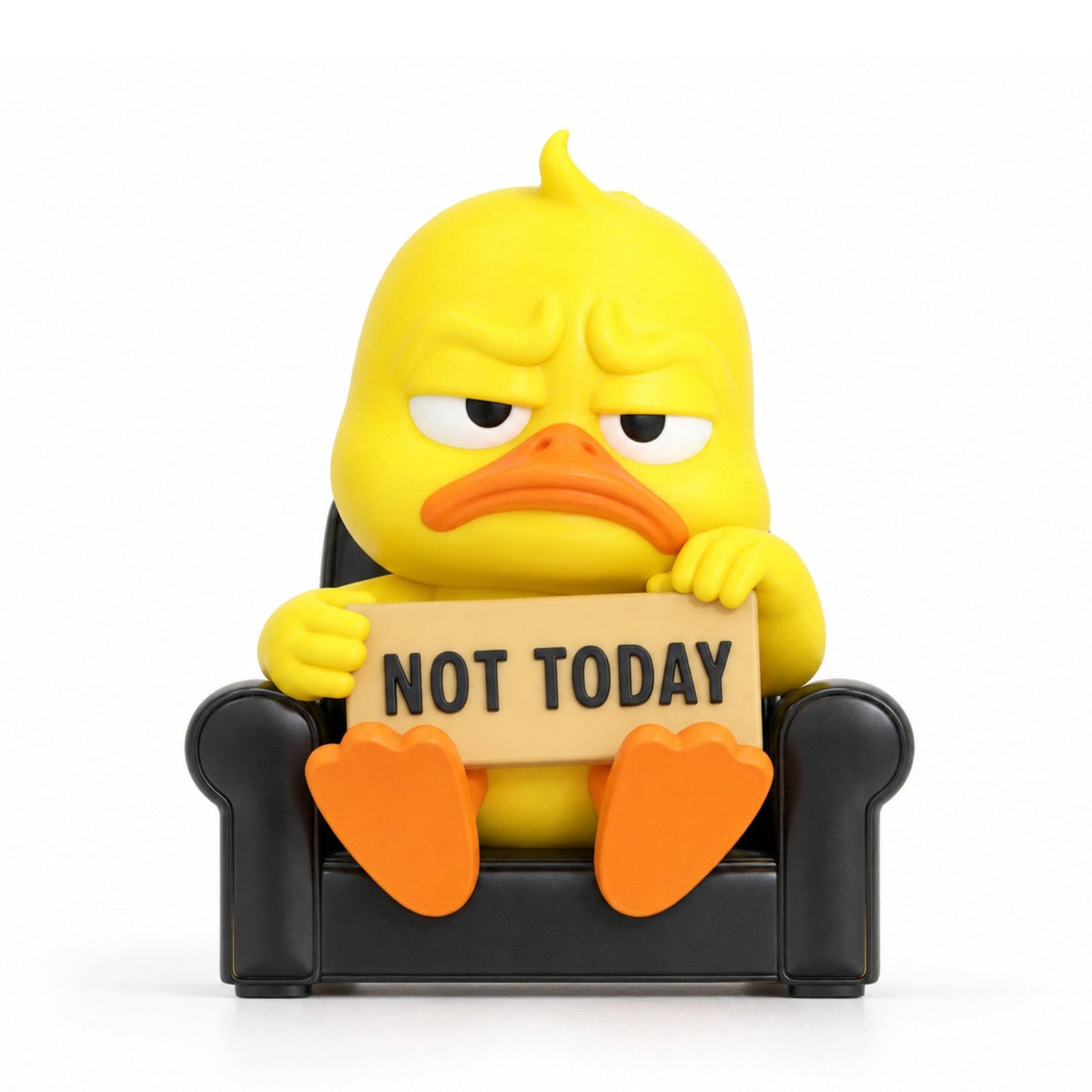 Bad Mood Duck Desk Figurine Collection
