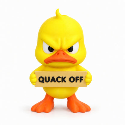 Bad Mood Duck Desk Figurine Collection