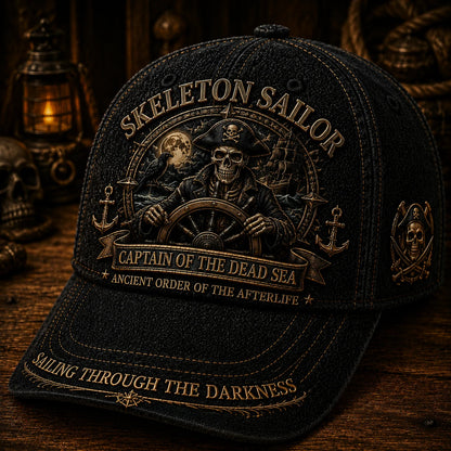 💀 SKELETON SAILOR — Captain Of The Dead Sea Limited Edition Hat