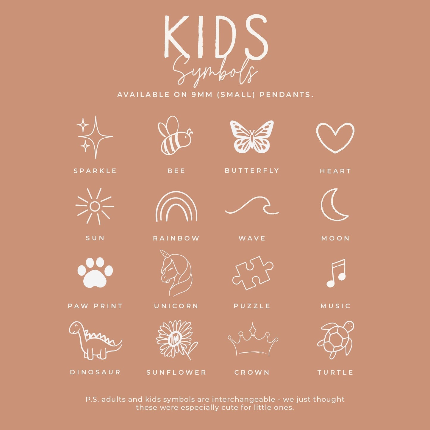 Mini Small Pendant Bracelet