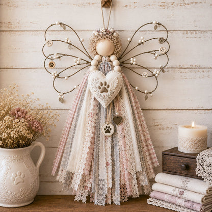 🔥Last Day 49% OFF - 🧵 Angel Fabric Hanging DIY Kit
