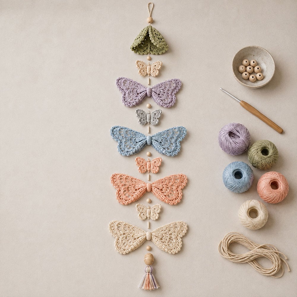 🔥2026 Hot Sale - Garden Cascade DIY Crochet Kit