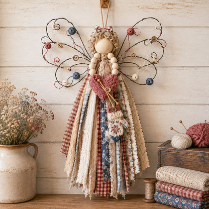 🔥Last Day 49% OFF - 🧵 Angel Fabric Hanging DIY Kit