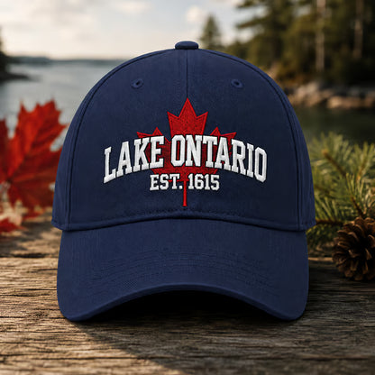 🍁Lake Ontario Forever – Heritage Embroidered Cap