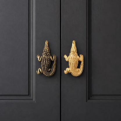 🐦 Handmade Vintage Brass Hummingbird Cabinet Pull - Nature-Inspired Furniture Upgrade