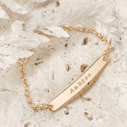 Mini Skinny Bar Bracelet